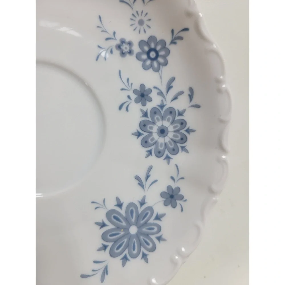 Seltmann Weiden Christina Bavarian‎ Blue Porcelain Replacement Saucer 5.75